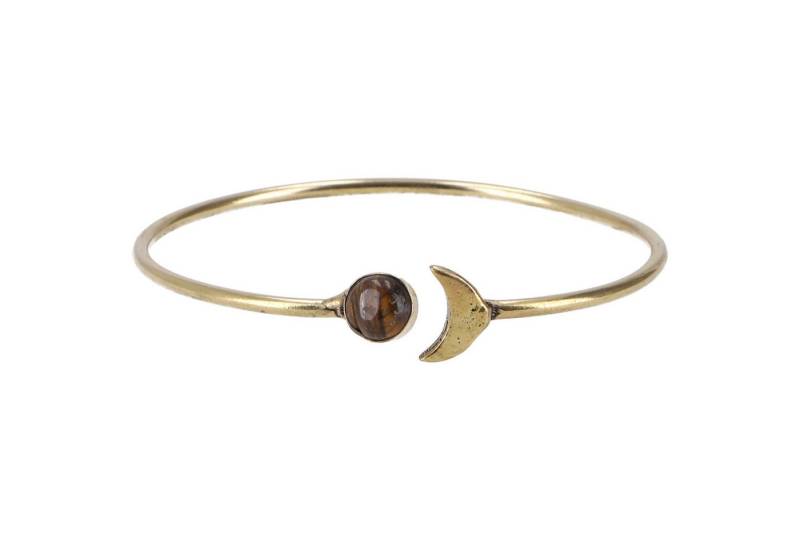 Guru-Shop Armreif Boho Armschmuck Mond, Armspange aus Messing -.. von Guru-Shop