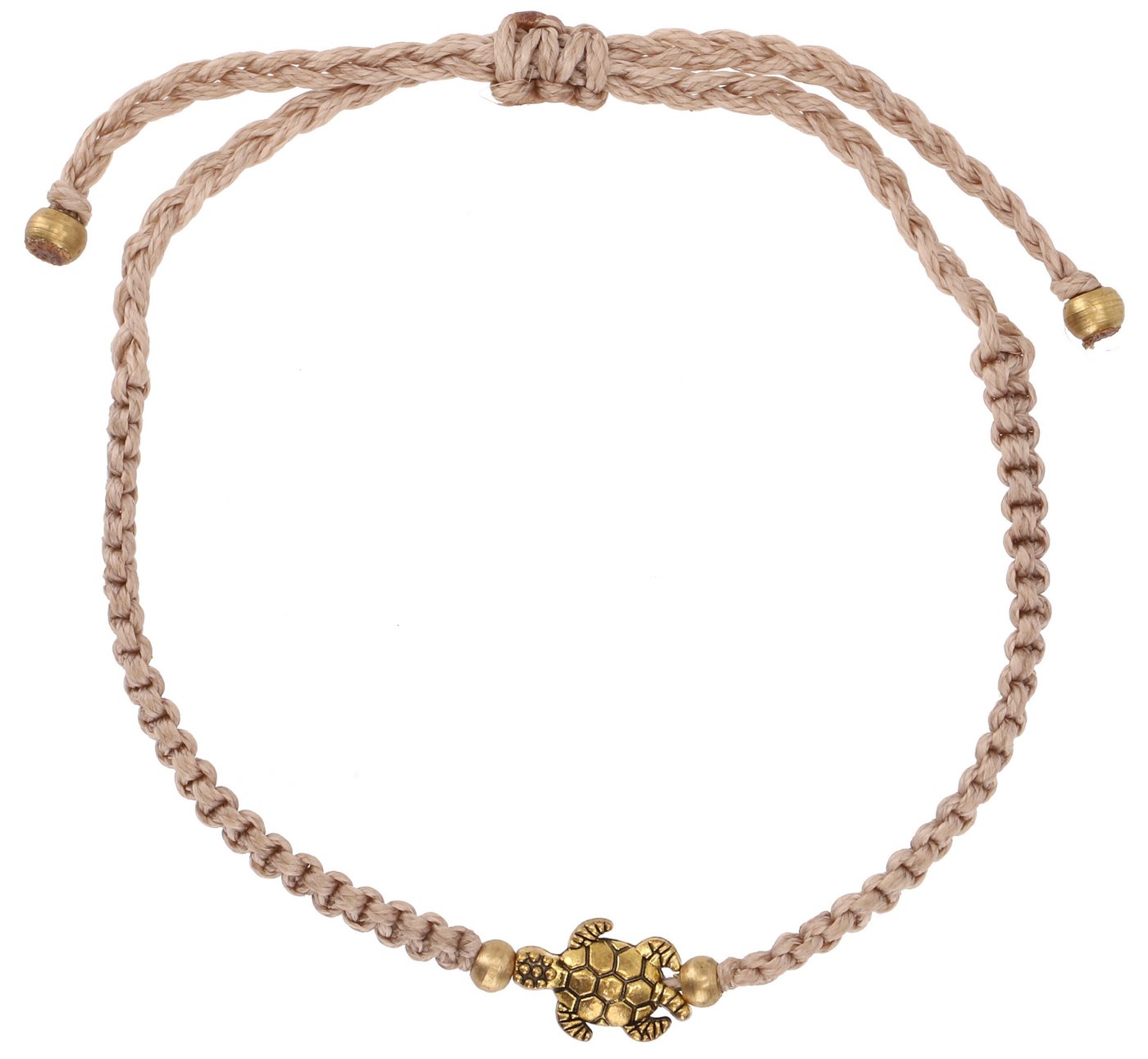 Guru-Shop Armreif Ethno Schildkröten Perlenarmband, Makramee.. von Guru-Shop