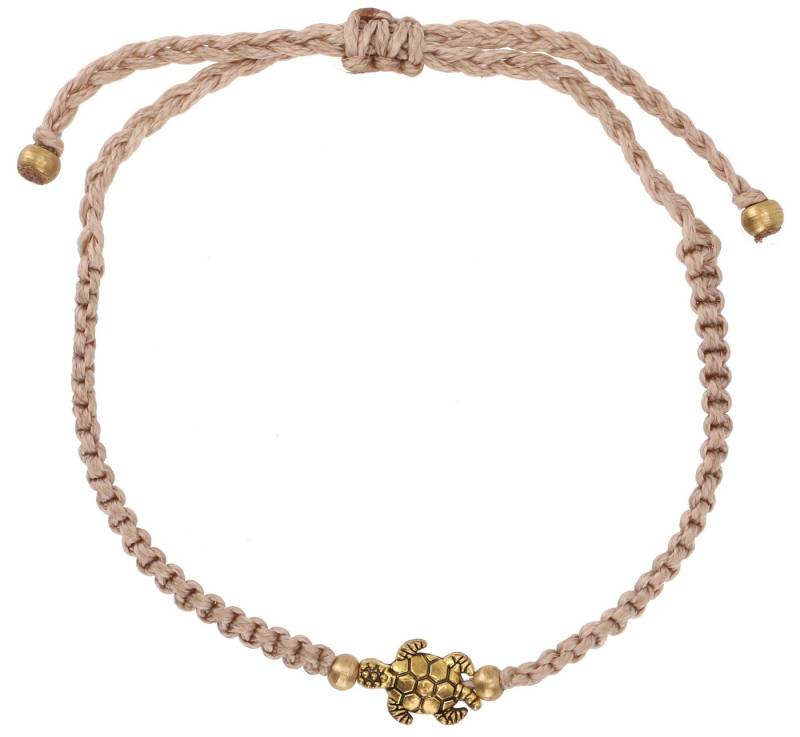 Guru-Shop Armreif Ethno Schildkröten Perlenarmband, Makramee.. von Guru-Shop