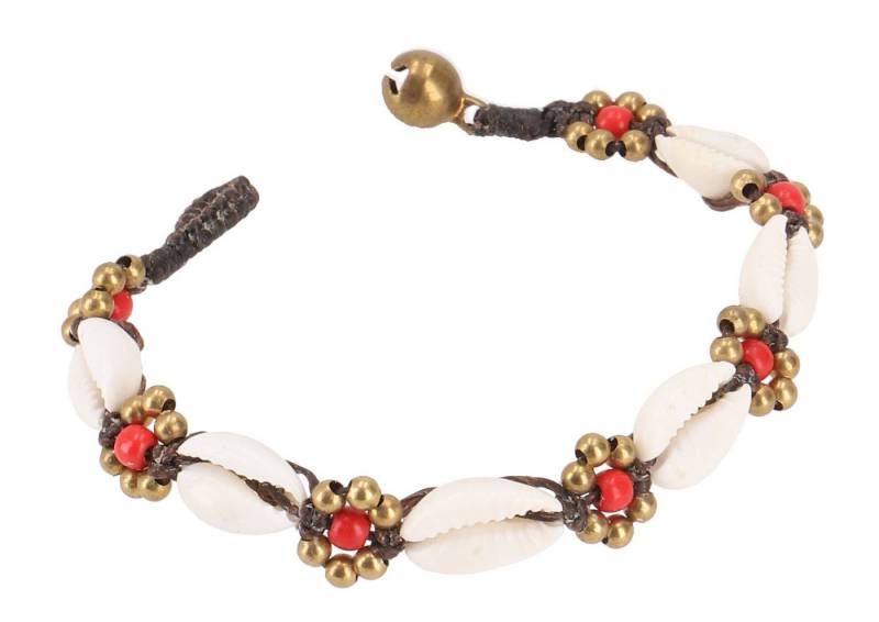 Guru-Shop Armreif Perlenarmband, Makramee Armband Chiang Mai -.. von Guru-Shop