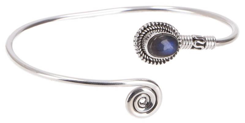 Guru-Shop Armreif Silberne Boho Armspange, echt silberner.. von Guru-Shop