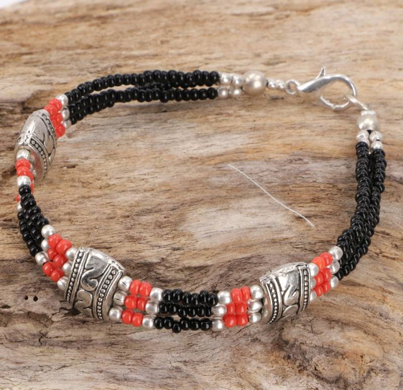 Guru-Shop Armreif Tibetschmuck Perlenarmband, Ethnoarmband,.. von Guru-Shop