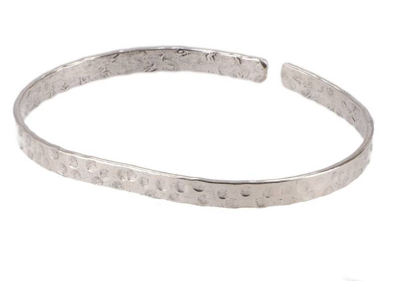 Guru-Shop Armreif Tribal Armreifen, Armspange - Modell 6/silber von Guru-Shop
