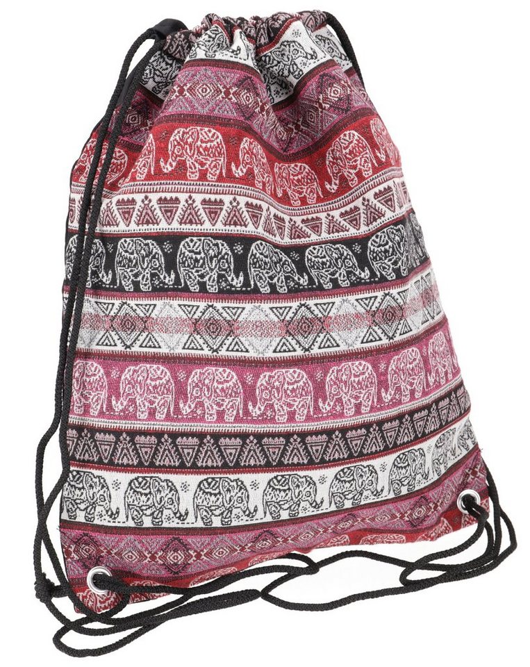 Guru-Shop Freizeitrucksack Ethno Rucksack aus Thailand, praktischer.. von Guru-Shop