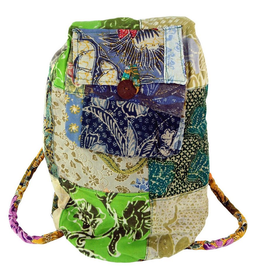 Guru-Shop Freizeitrucksack Rucksack Patchwork von Guru-Shop