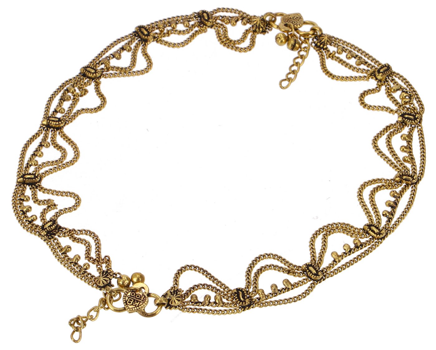 Guru-Shop Fußkette Indisches Bollywood Fußkettchen, orientalische.. von Guru-Shop