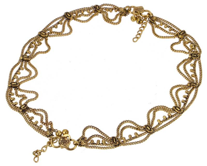 Guru-Shop Fußkette Indisches Bollywood Fußkettchen, orientalische.. von Guru-Shop