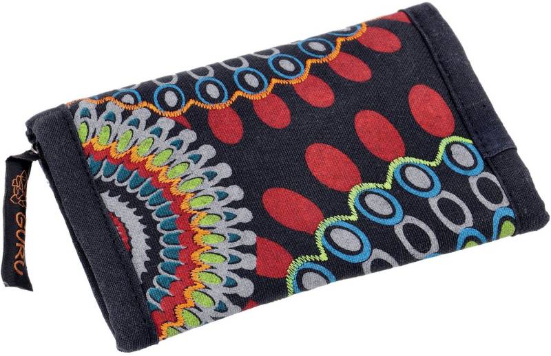 Guru-Shop Geldbörse Besticktes Portemonnaie Retro, Ethno, Boho.. von Guru-Shop