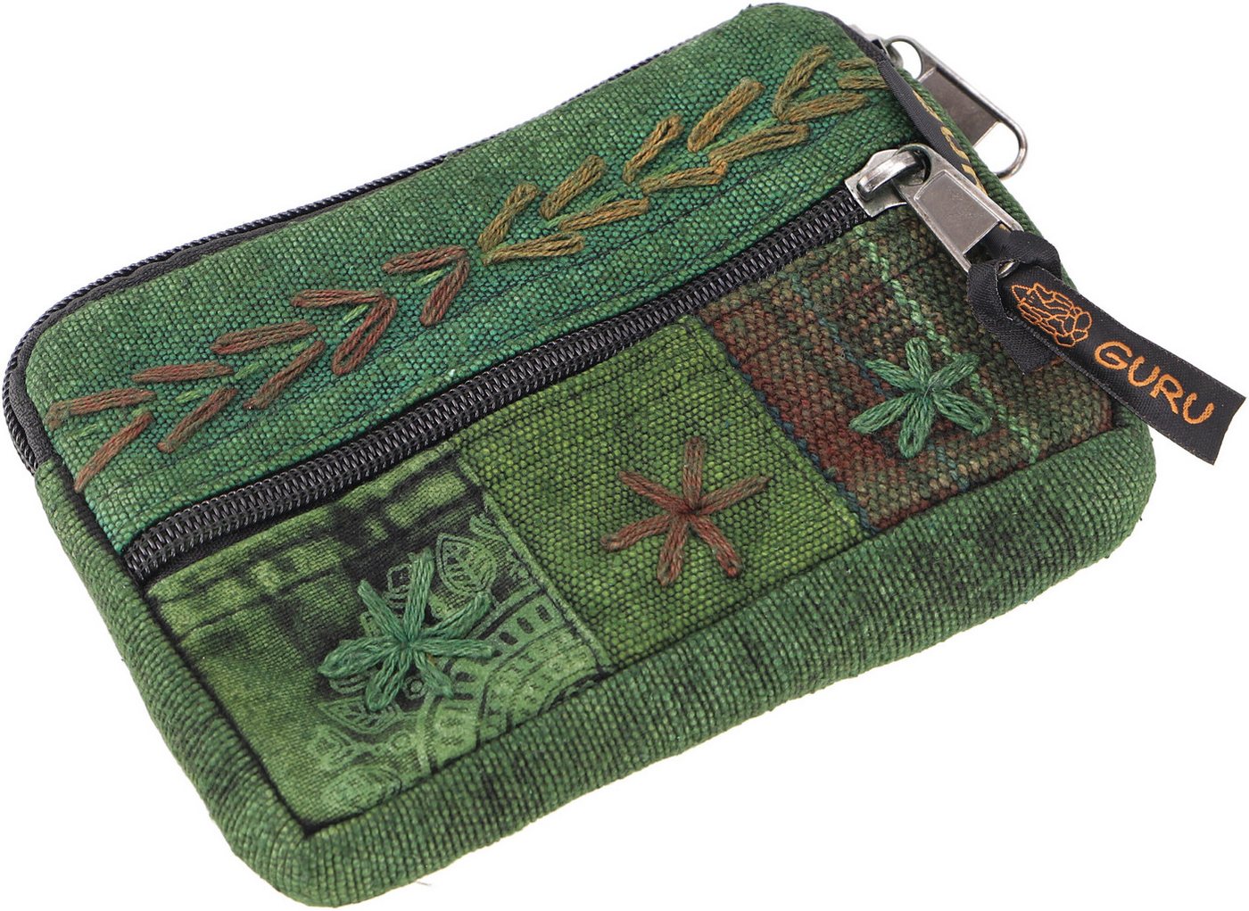 Guru-Shop Geldbörse Ethno Patchwork Portemonnaie, Geldbeutel,.. von Guru-Shop
