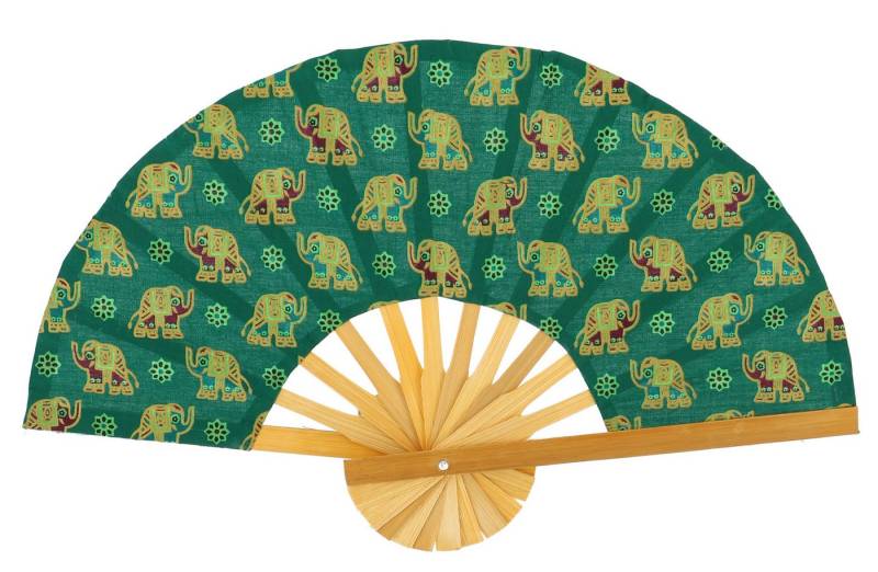 Guru-Shop Handfächer Bespannter Bambusfächer, asiatischer Fächer,.. Guru-Shop Handfächer Bespannter Bambusfächer, asiatischer Fächer,.. von Guru-Shop