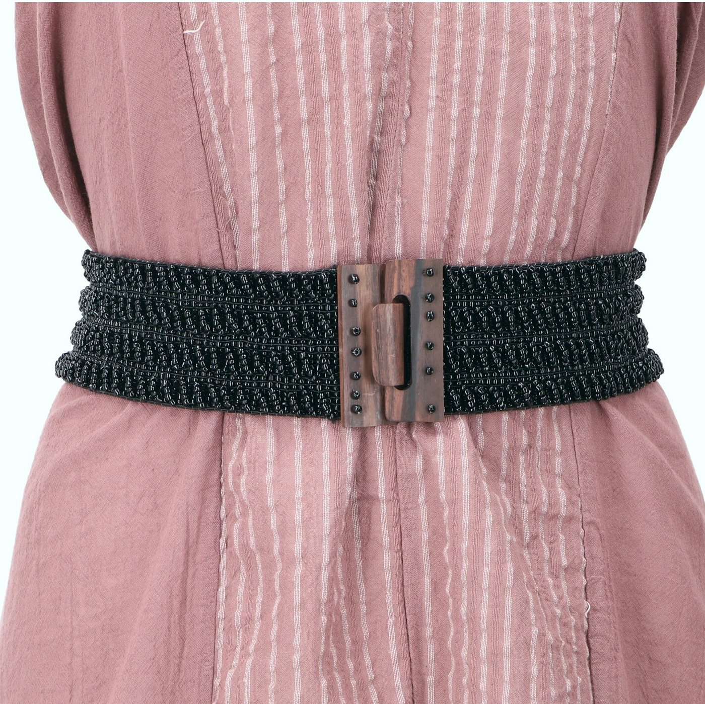 Guru-Shop Hüftgürtel Taillengürtel, elastischer Gürtel mit Perlen,.. von Guru-Shop