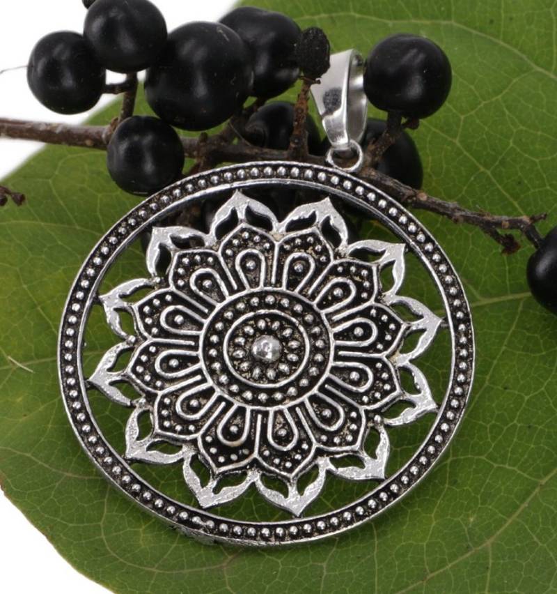 Guru-Shop Kettenanhänger Amulett Mandala, Kettenanhänger Boho - Modell.. Guru-Shop Kettenanhänger Amulett Mandala, Kettenanhänger Boho - Modell.. von Guru-Shop