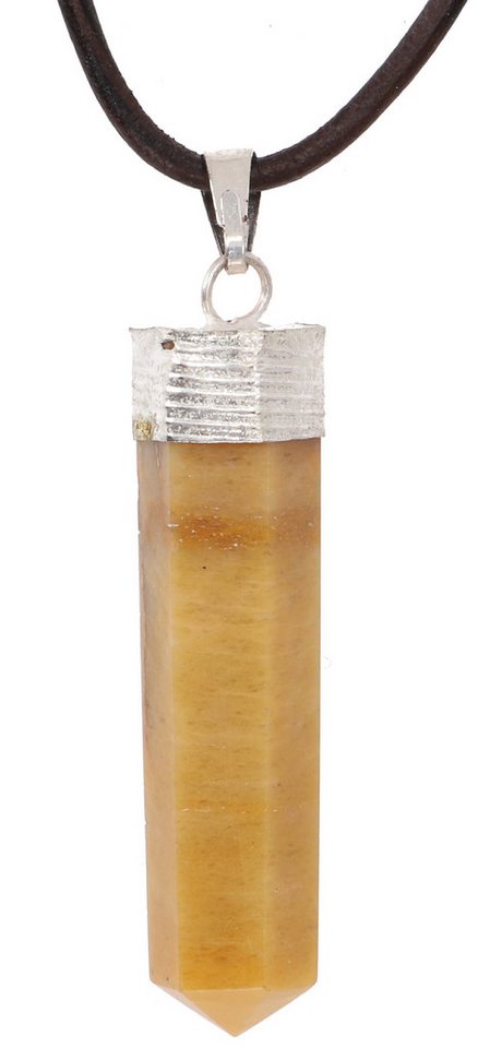 Guru-Shop Kettenanhänger Hexagon Anhänger, Edelsteinanhänger,.. von Guru-Shop