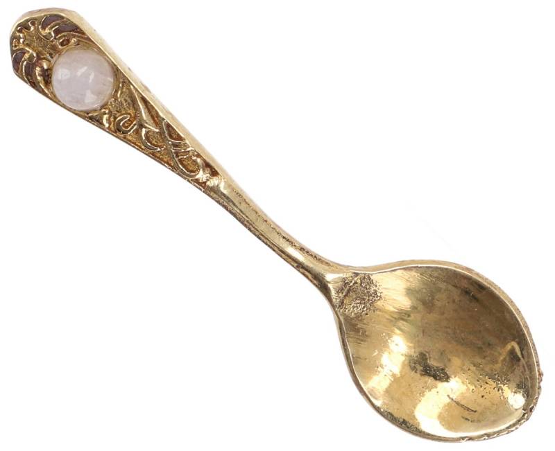 Guru-Shop Kettenanhänger Mini Löffel, Teelöffel, Kettenanhänger -.. von Guru-Shop