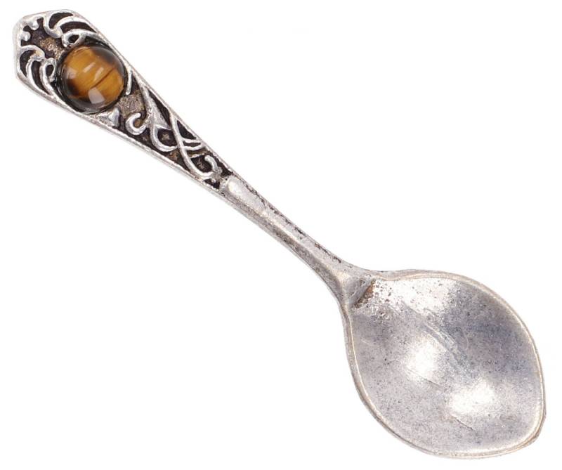 Guru-Shop Kettenanhänger Mini Löffel, Teelöffel, Kettenanhänger -.. von Guru-Shop