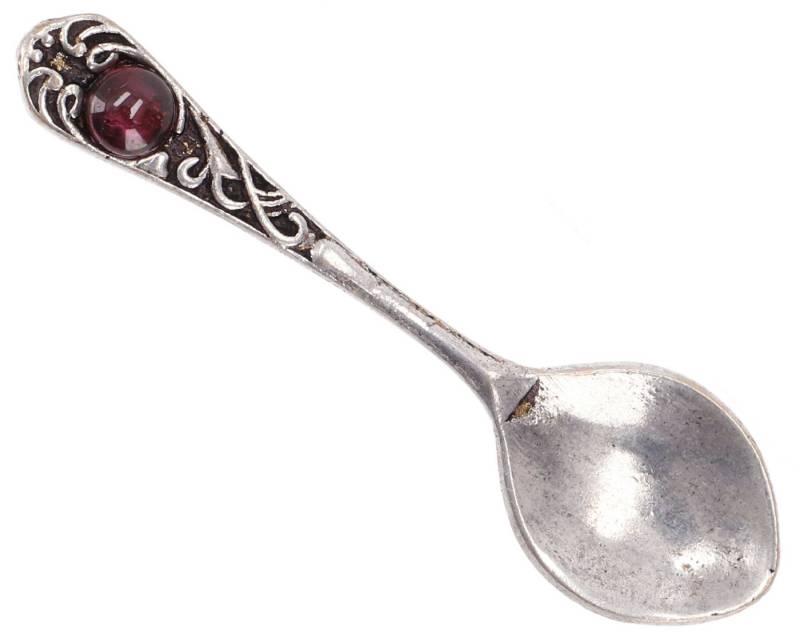 Guru-Shop Kettenanhänger Mini Löffel, Teelöffel, Kettenanhänger -.. von Guru-Shop