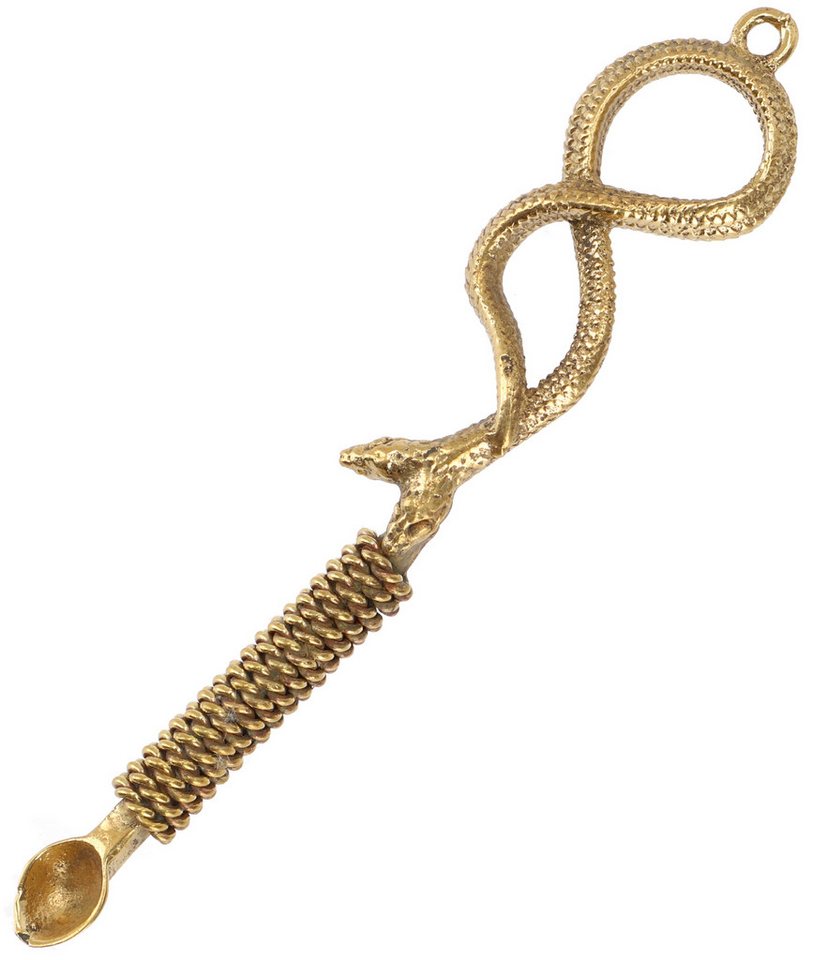 Guru-Shop Kettenanhänger Mini Löffel, Teelöffel Schlange, Kettenanhänger.. von Guru-Shop