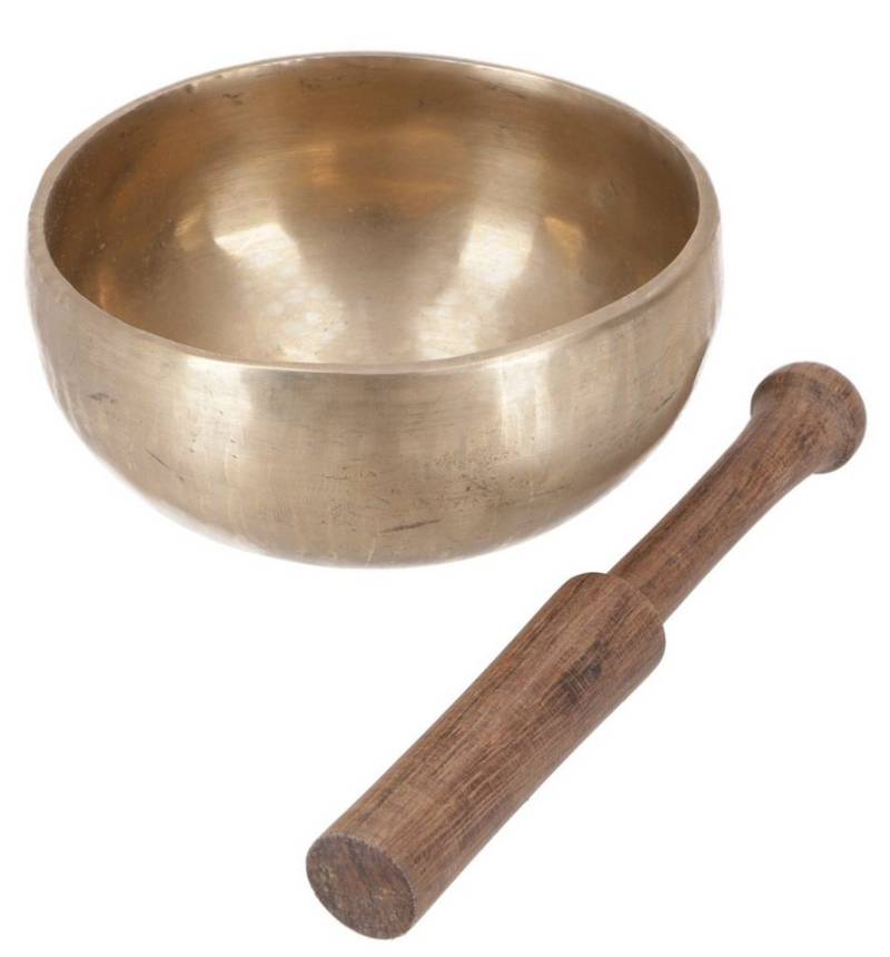 Guru-Shop Klangchakra Handgearbeitete Klangschale mit langanhaltendem.. von Guru-Shop