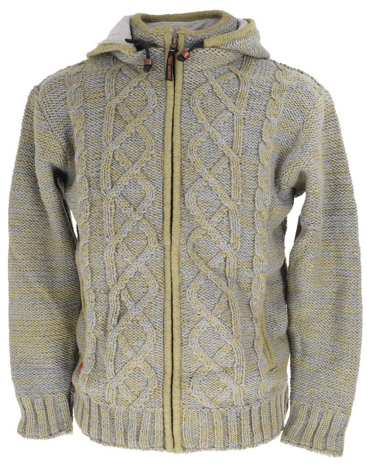 Guru-Shop Langjacke Strickjacke, Wolljacke, Nepaljacke mit.. Guru-Shop Langjacke Strickjacke, Wolljacke, Nepaljacke mit.. von Guru-Shop