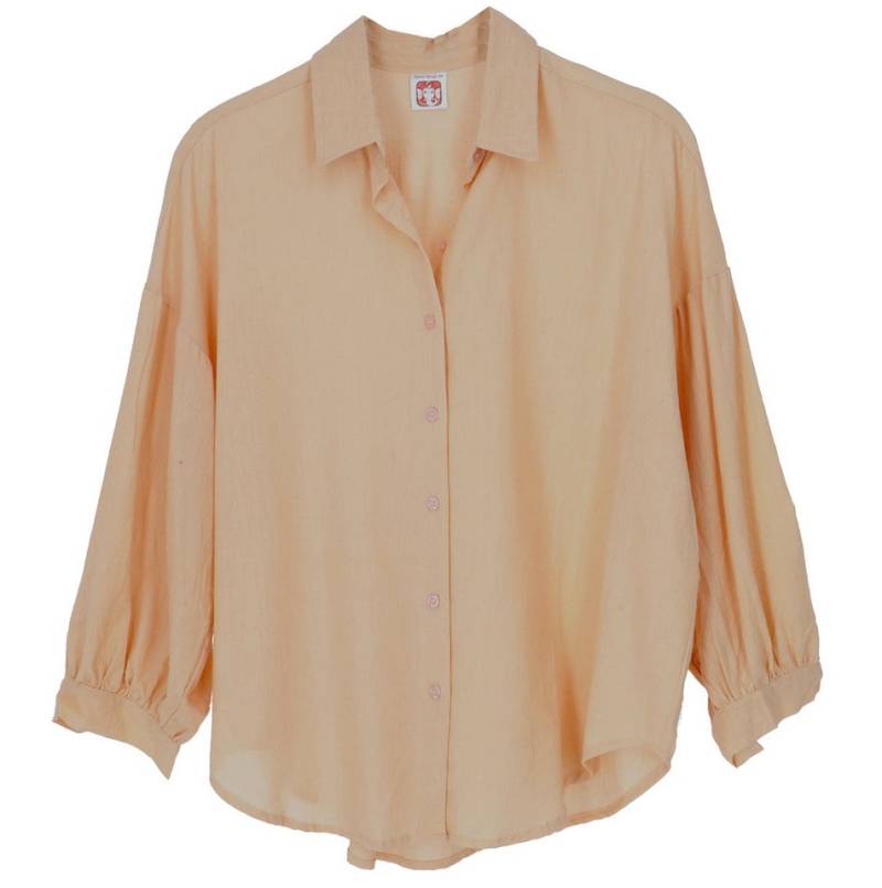 Guru-Shop Longbluse Boho Longbluse, Basic oversize Baumwoll Bluse.. alternative Bekleidung von Guru-Shop