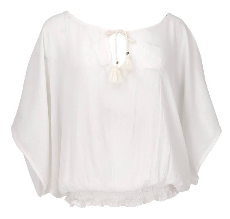 Guru-Shop Longbluse Luftige Boho Bluse, Maxibluse mit Fledermaus.. von Guru-Shop