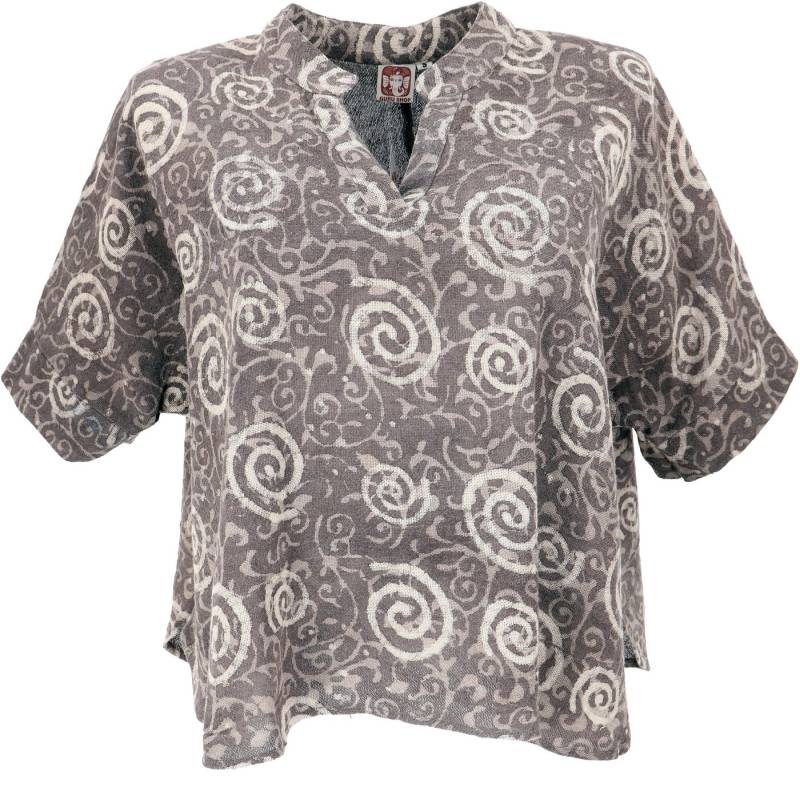 Guru-Shop Longbluse Weites Boho Blusentop mit Fledermausärmeln,.. alternative Bekleidung Guru-Shop Longbluse Weites Boho Blusentop mit Fledermausärmeln,.. alternative Bekleidung von Guru-Shop