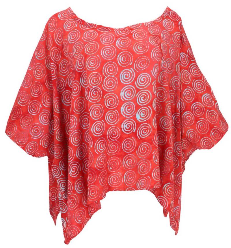 Guru-Shop Longbluse Weites Boho plus size Blusentop mit.. alternative Bekleidung von Guru-Shop