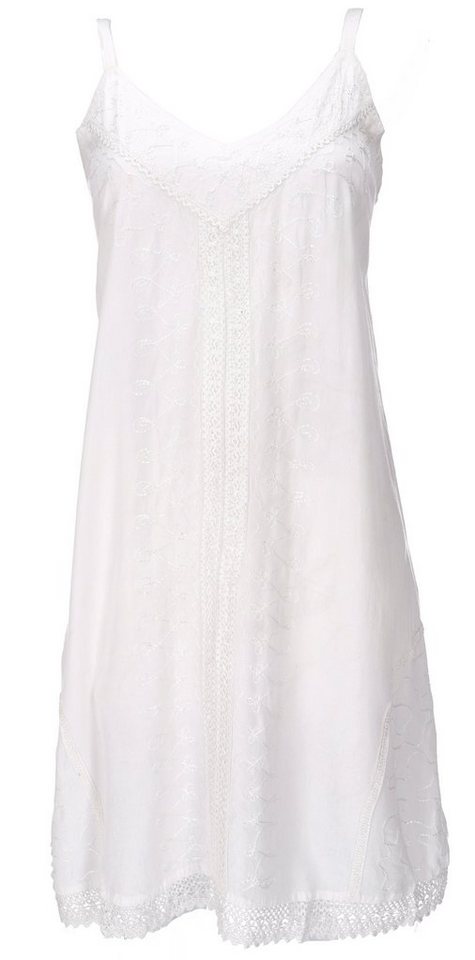 Guru-Shop Midikleid Besticktes indisches Boho Kleid, Sommerkleid,.. alternative Bekleidung von Guru-Shop