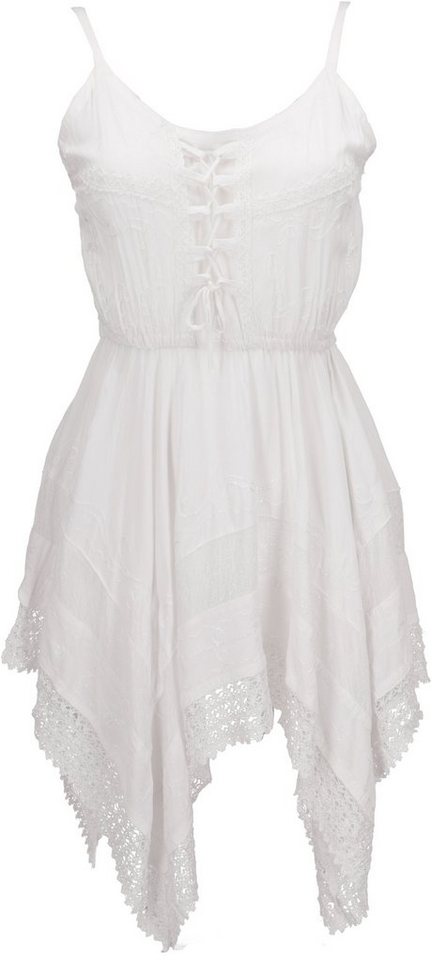 Guru-Shop Midikleid Besticktes indisches Minikleid Boho chic, Zick.. alternative Bekleidung Guru-Shop Midikleid Besticktes indisches Minikleid Boho chic, Zick.. alternative Bekleidung von Guru-Shop