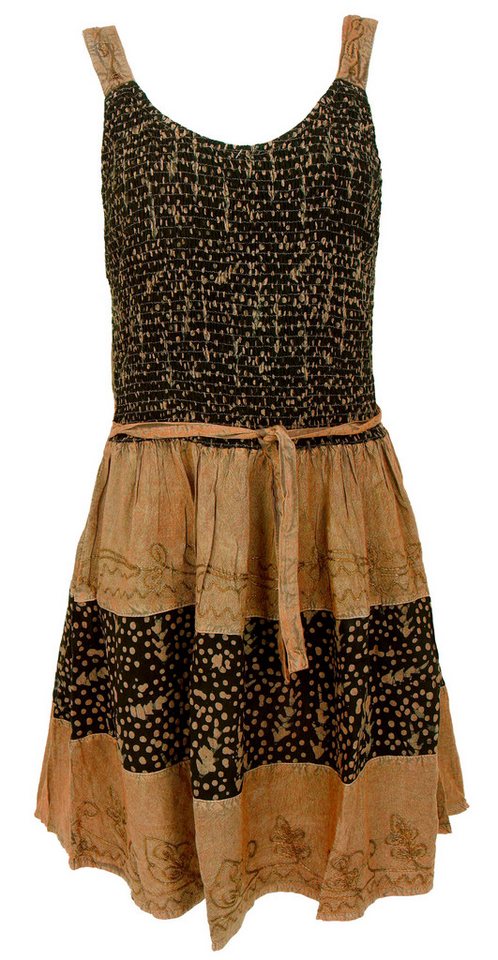 Guru-Shop Midikleid Besticktes indisches Minikleid Boho chic,.. alternative Bekleidung Guru-Shop Midikleid Besticktes indisches Minikleid Boho chic,.. alternative Bekleidung von Guru-Shop