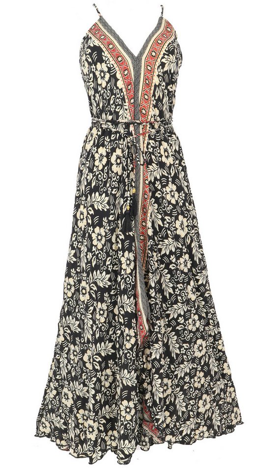 Guru-Shop Midikleid Boho Sommerkleid, Magic Dress, seidiges.. alternative Bekleidung von Guru-Shop