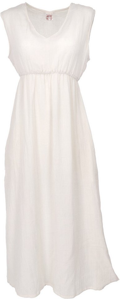 Guru-Shop Midikleid Boho Sommerkleid, luftiges Baumwollkleid,.. alternative Bekleidung von Guru-Shop