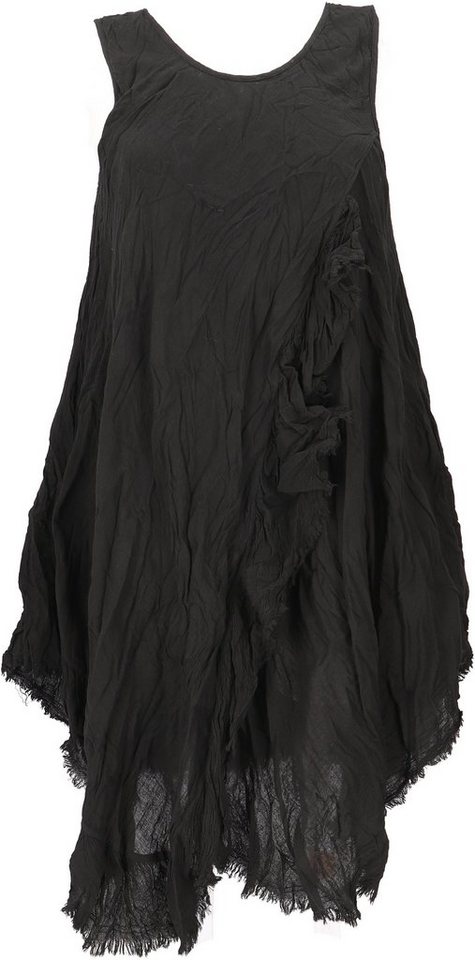 Guru-Shop Midikleid Boho Sommerkleid, luftiges Krinkelkleid,.. alternative Bekleidung von Guru-Shop