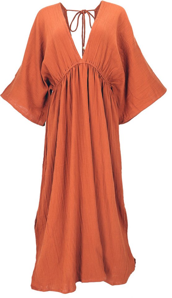 Guru-Shop Midikleid Boho Sommerkleid, luftiges.. alternative Bekleidung von Guru-Shop