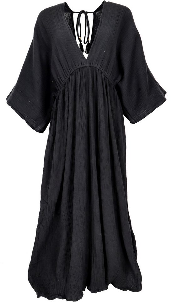 Guru-Shop Midikleid Boho Sommerkleid, luftiges.. alternative Bekleidung von Guru-Shop