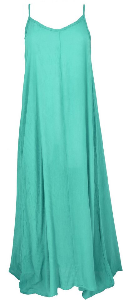 Guru-Shop Midikleid Boho Sommerkleid mit Schnürung im Rücken,.. alternative Bekleidung von Guru-Shop