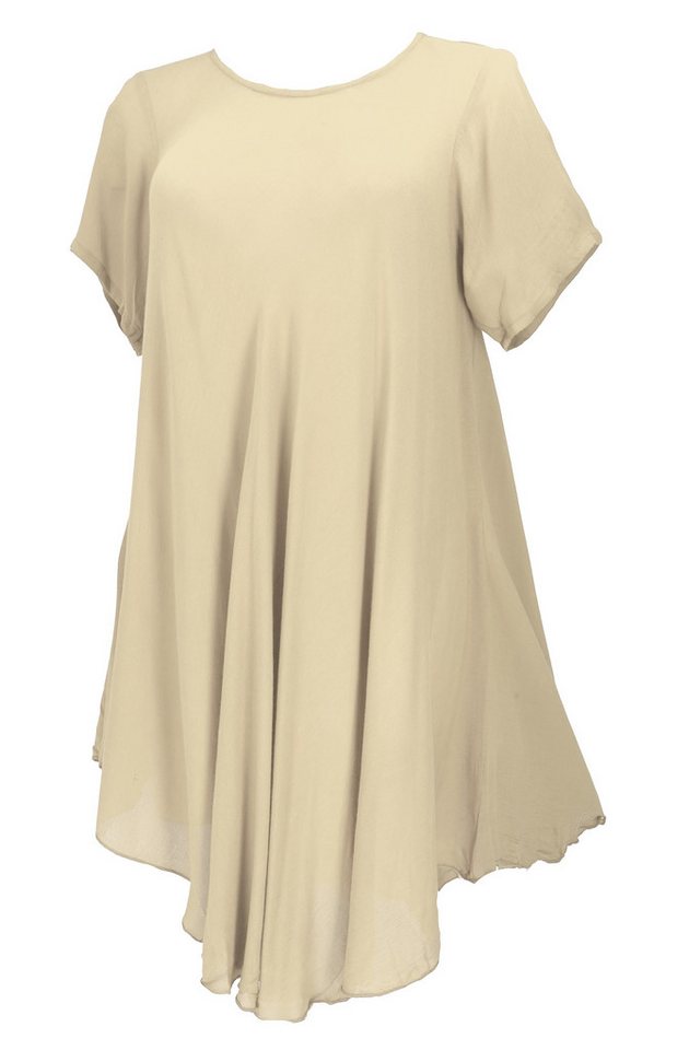 Guru-Shop Midikleid Luftiges Boho Minikleid, weites Sommerkleid,.. Boho von Guru-Shop