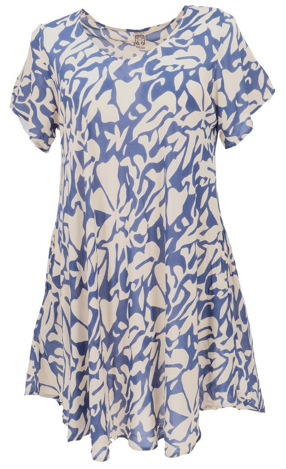 Guru-Shop Midikleid Luftiges Boho Minikleid, weites Sommerkleid,.. Boho von Guru-Shop
