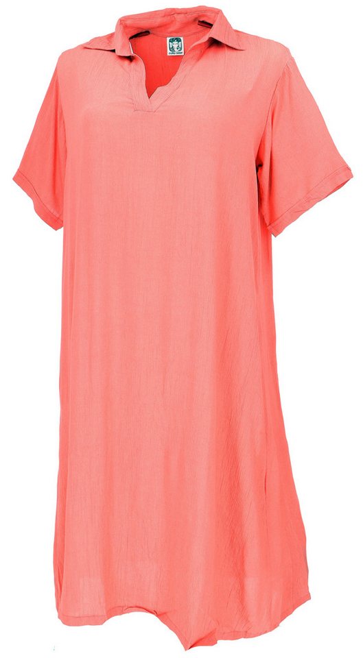 Guru-Shop Midikleid Luftiges Sommerkleid, Shirtkleid, Maxikleid -.. alternative Bekleidung von Guru-Shop
