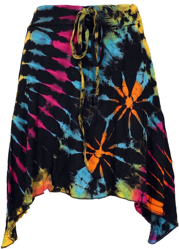 Guru-Shop Minirock Batik Hippie Minirock, Boho Sommerrock,.. alternative Bekleidung von Guru-Shop