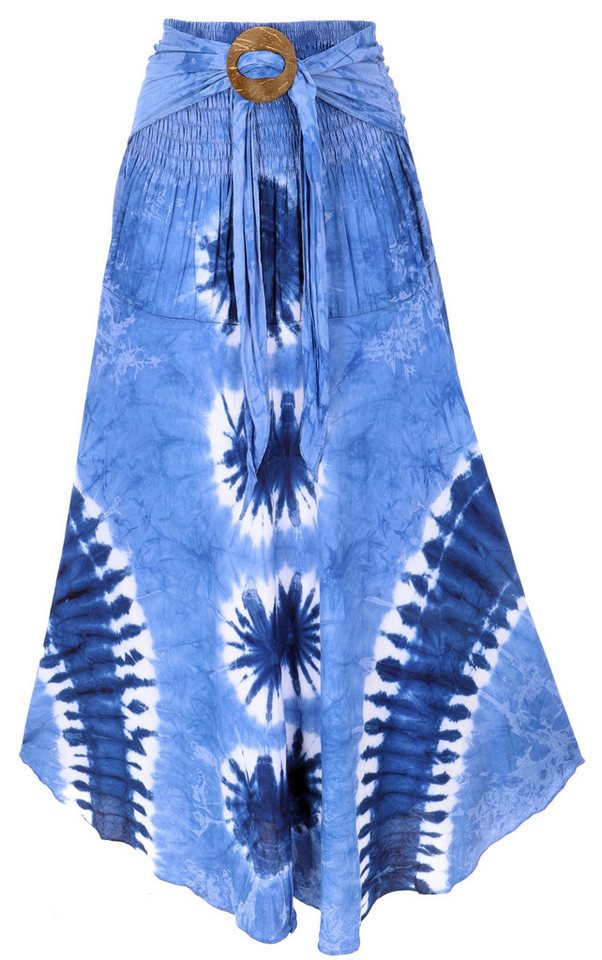 Guru-Shop Minirock Boho Sommerrock, Maxirock Hippie chic,.. alternative Bekleidung von Guru-Shop