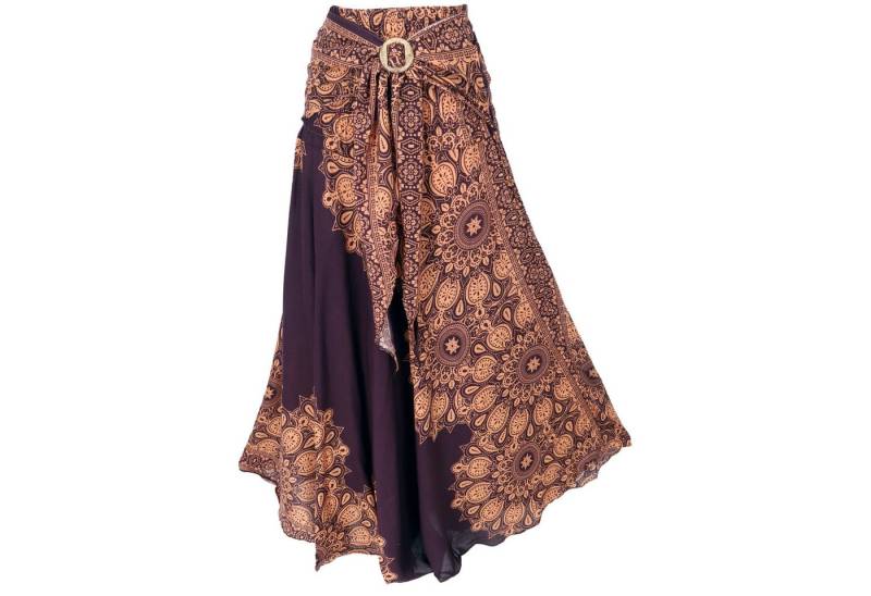 Guru-Shop Minirock Boho Sommerrock, Maxirock Hippie chic,.. alternative Bekleidung von Guru-Shop