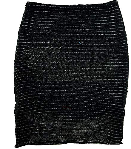 GURU SHOP Minirock, Strickrock, Ethnorock, Damen, Schwarz, Baumwolle, Size:36 von GURU SHOP