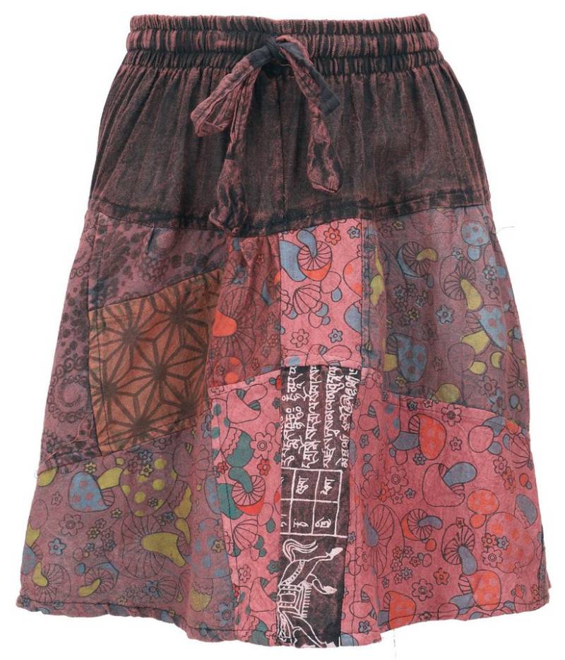 Guru-Shop Minirock Goa Patchwork Minirock, Boho Unikat Minirock -.. alternative Bekleidung Guru-Shop Minirock Goa Patchwork Minirock, Boho Unikat Minirock -.. alternative Bekleidung von Guru-Shop