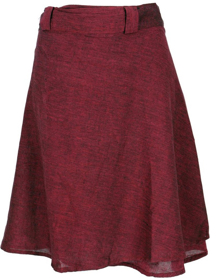 Guru-Shop Minirock Leichter Wickelrock, Boho Baumwoll-Sommerrock -.. alternative Bekleidung Guru-Shop Minirock Leichter Wickelrock, Boho Baumwoll-Sommerrock -.. alternative Bekleidung von Guru-Shop