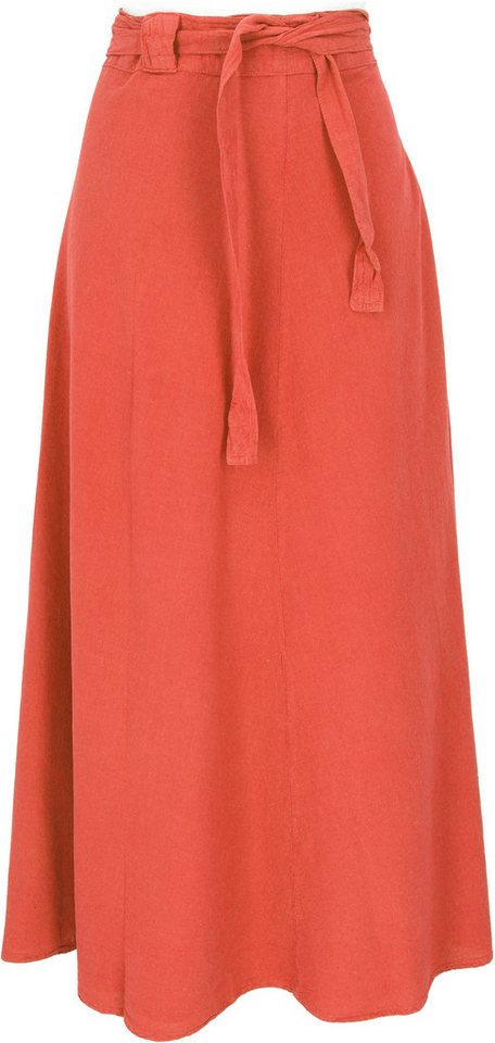 Guru-Shop Minirock Weit schwingender Wickelrock, Maxirock, Boho.. alternative Bekleidung von Guru-Shop