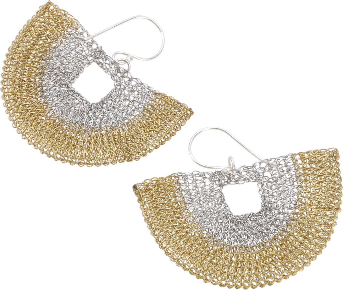 Guru-Shop Paar Ohrhänger Boho Ohrringe aus gehäkeltem Draht - Modell 7 Guru-Shop Paar Ohrhänger Boho Ohrringe aus gehäkeltem Draht - Modell 7 von Guru-Shop
