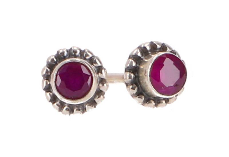 Guru-Shop Paar Ohrhänger Indische Silber Ohrstecker, zierliche Boho.. von Guru-Shop