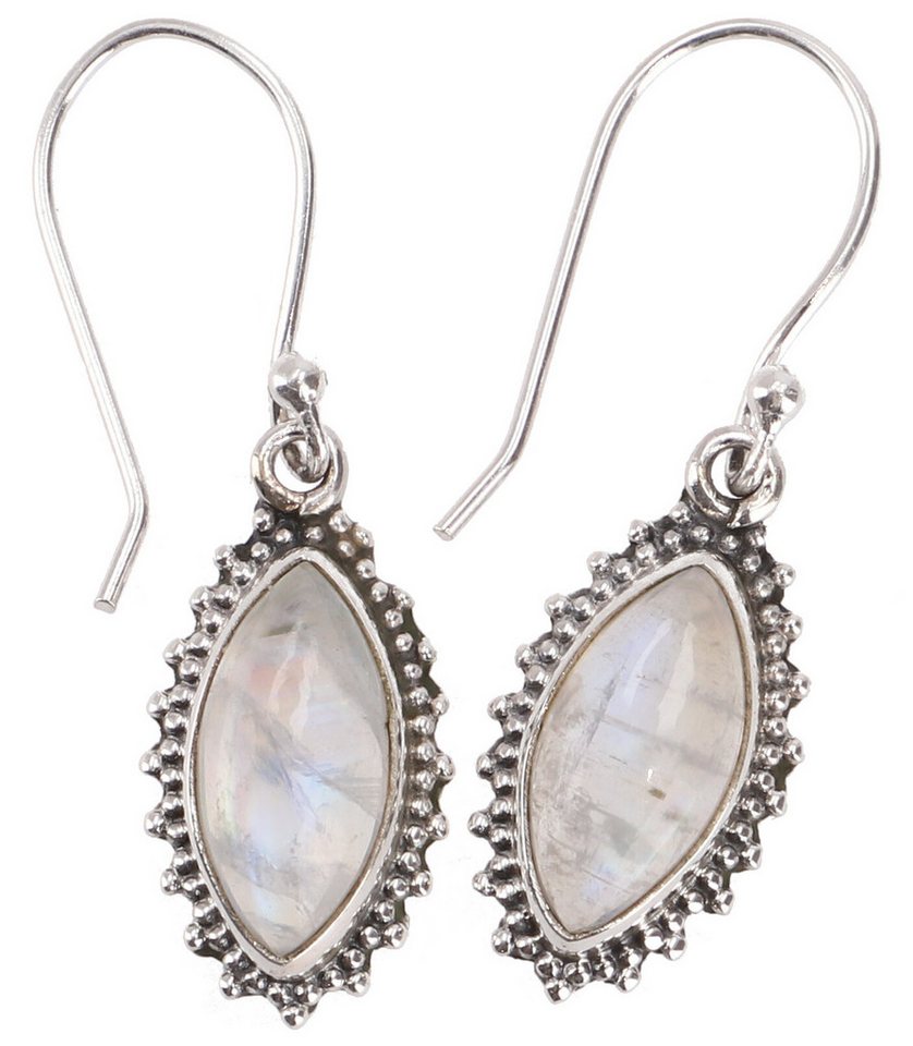 Guru-Shop Paar Ohrhänger Indische Silberohrringe, filigrane Ethno.. von Guru-Shop