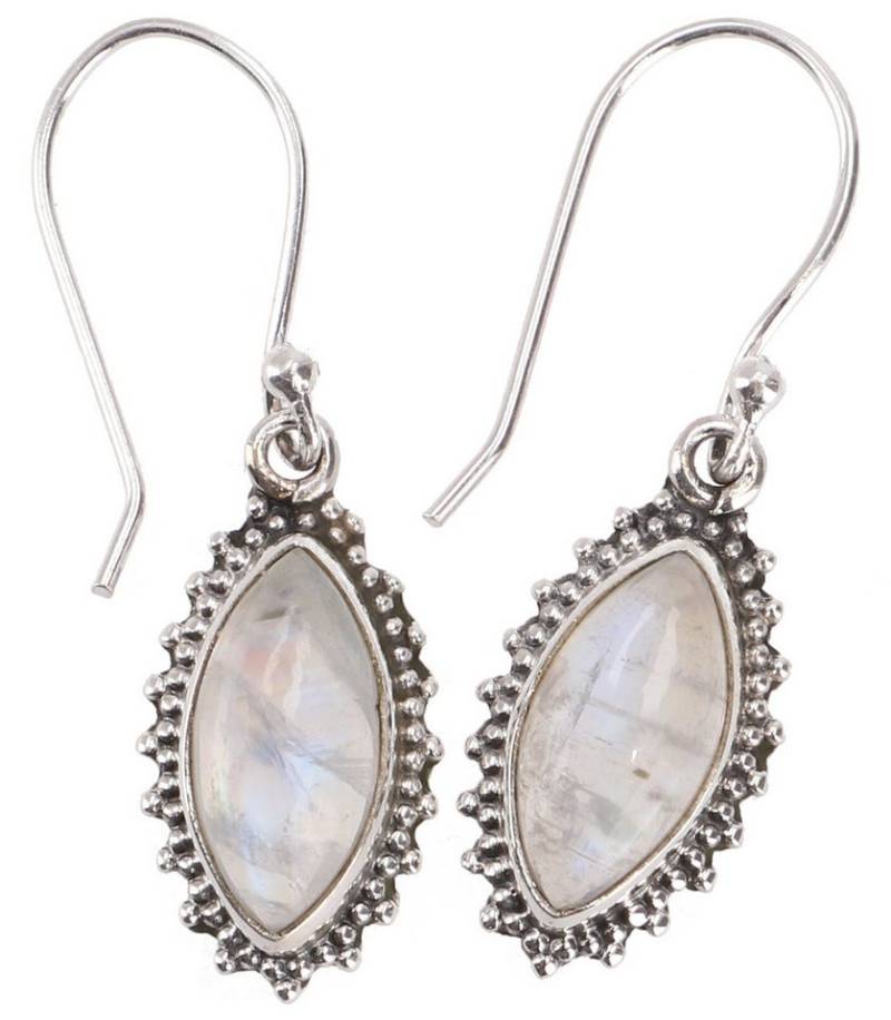 Guru-Shop Paar Ohrhänger Indische Silberohrringe, filigrane Ethno.. von Guru-Shop